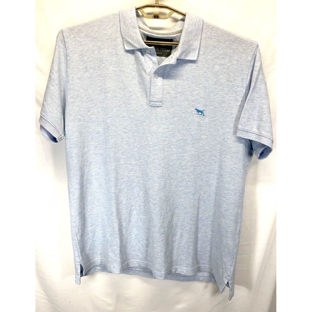 Rodd & Gunn Men's 2XL 19.5 x 10 Polo Shirt Blue Short Sleeve Sports Fit Golf